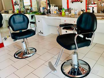 Poltrone da barbiere vintage