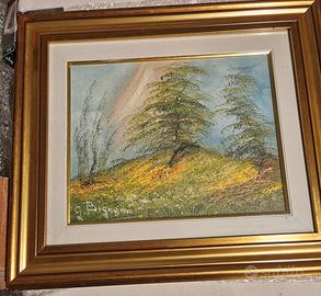 Quadro ad olio cm 24x30 pittore Gianni Bignami