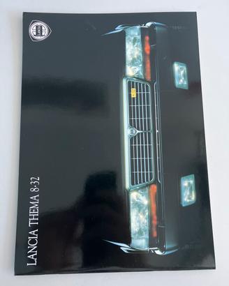 Brochure Lancia Thema 8.32 seconda serie