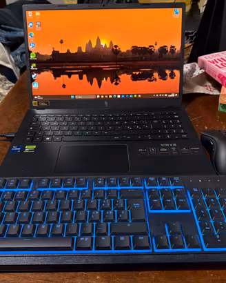computer gaming acer nitro + periferiche