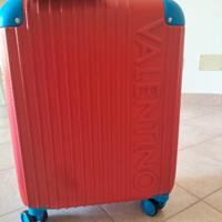 Trolley rosso rigido Valentino