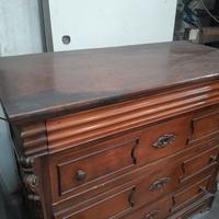 Cassettone in legno massello (4 cassetti)