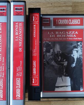 Stanlio e Ollio raccolte vhs