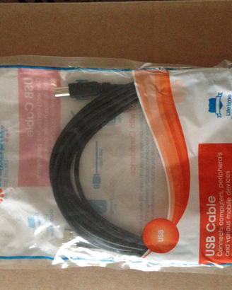 Cavi USB 2.0 A-B 3 e 5 metri NUOVI