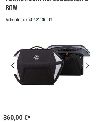 Borse moto per Suzuki GSX-S 1000 (2021-)/GSX-S 950