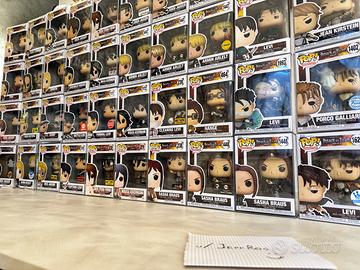 Funko Pop! L’Attacco dei Giganti Full set