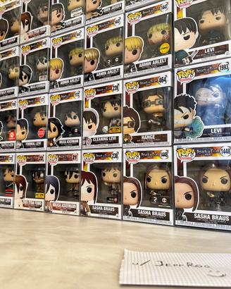 Funko Pop! L’Attacco dei Giganti Full set