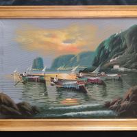 Mario Galanti dipinto olio su tela 