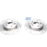 DISCHI FRENO FORATI E SCANALATI PER NISSAN