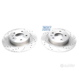 DISCHI FRENO FORATI E SCANALATI PER NISSAN