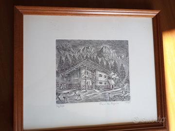 Stampa numerata Bepi da Fregona