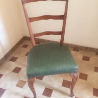 Sedie in pelle