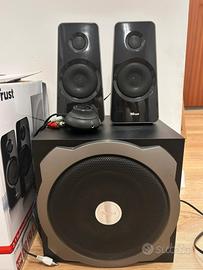 Trust Tytan set altoparlanti 2.1 con Subwoofer