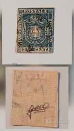 Antichi stati Toscana- 20 ct con firma
