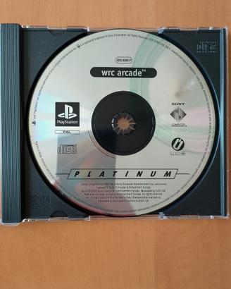 WRC FIA World Rally Championship Arcade Sony PS1