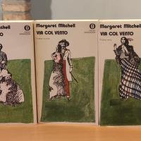 Margaret Mitchell Via col vento 3 Volumi - 1 ed. O
