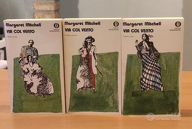 Margaret Mitchell Via col vento 3 Volumi - 1 ed. O