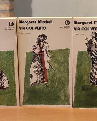 Margaret Mitchell Via col vento 3 Volumi - 1 ed. O