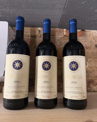 SASSICAIA 2016 100PT PARKER