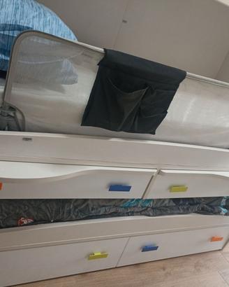 letto con scrivanie estraibili spar