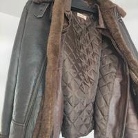 Giubbotto shearling originale aviatore tg 46