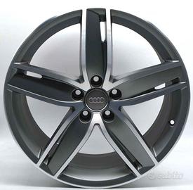 4 cerchi lega audi a3 s3 tt rs r19 lt4715