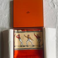 Foulard Hermès “Le plaisir du froid” 1990