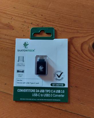Convertitore USB tipo C a USB 3.0