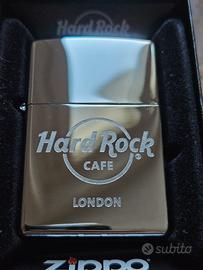 Zippo Hard Rock Cafe London originale con scatola