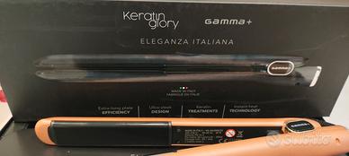 piastra capelli Gamma+ keratin glory