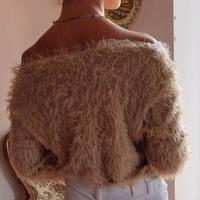 Maglione anni 70 in finto pelo