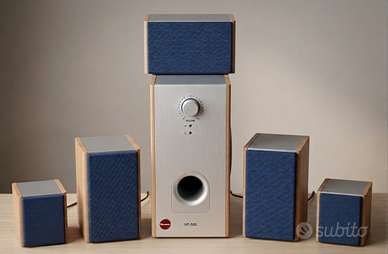 Sistema surround subwoofer 5 altoparlanti