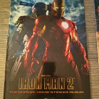 Album figurine cpl spider man, iron man, ben 10