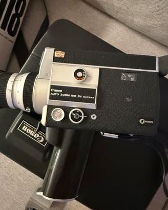 Canon auto zoom 518 SV super 8 valigetta 2 rullini