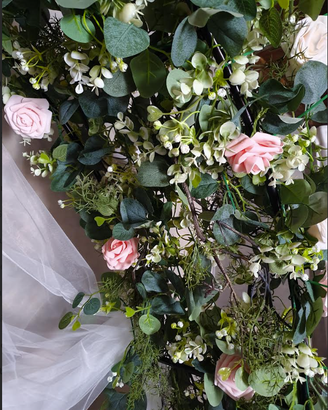 Arco sposa allestimento decorazioni