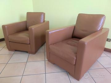 Poltrone in pelle