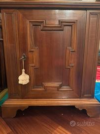 Mobiletto legno anni 50/60