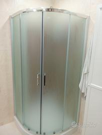 box doccia 90x90 semitondo 