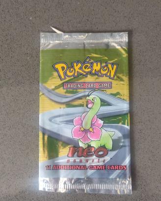 Pokemon Set Neo Genesis Eng Meganium Art Booster P