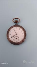 vecchio orologio da taschino svizzero Argento 800