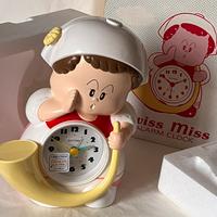 SVEGLIA VINTAGE RHYTHM MISS SWISS JAPAN NEW IN BOX