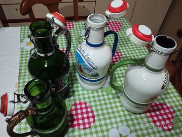 vecchie bottiglie di li birra