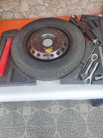 Ruota di scorta Nissan Qashqai dal 2014