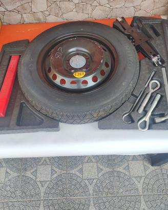 Ruota di scorta Nissan Qashqai dal 2014