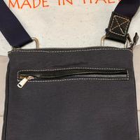 Tracolla uomo in tessuto col. Blu