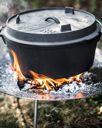 DUTCH OVEN 12 litri pentola in ghisa padella