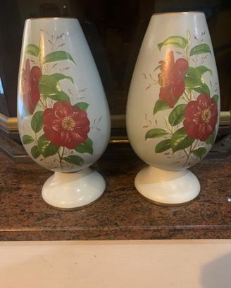 Coppia di vasi Ceramica Colonnata sesto Fiorentino