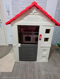 Casetta Smoby Natura  per bambini con campanello 