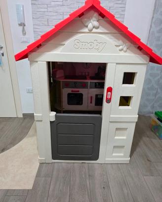 Casetta Smoby Natura  per bambini con campanello 