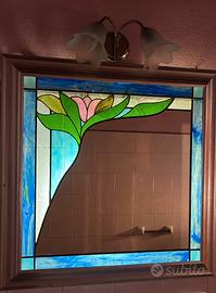 Specchiera mosaico vetro